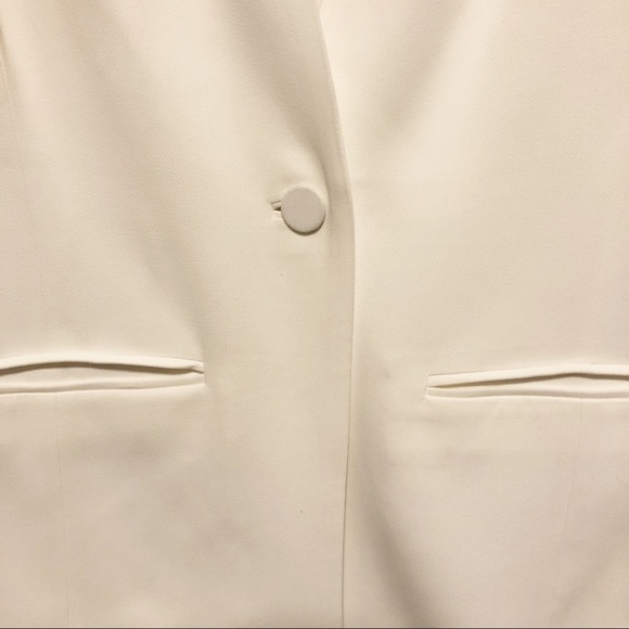 Jonathan Simkhai White Lace Godet Blazer- 6,8 - Picture 5 of 8